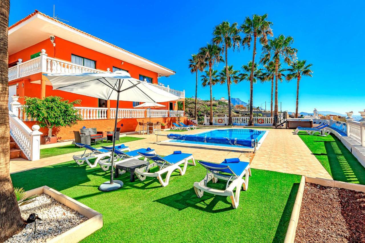 Villa Raquel con las vistas al mar Los Menores Exterior foto