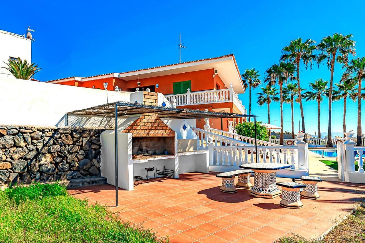 Villa Raquel con las vistas al mar Los Menores Exterior foto
