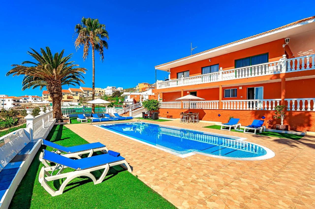 Villa Raquel con las vistas al mar Los Menores Exterior foto
