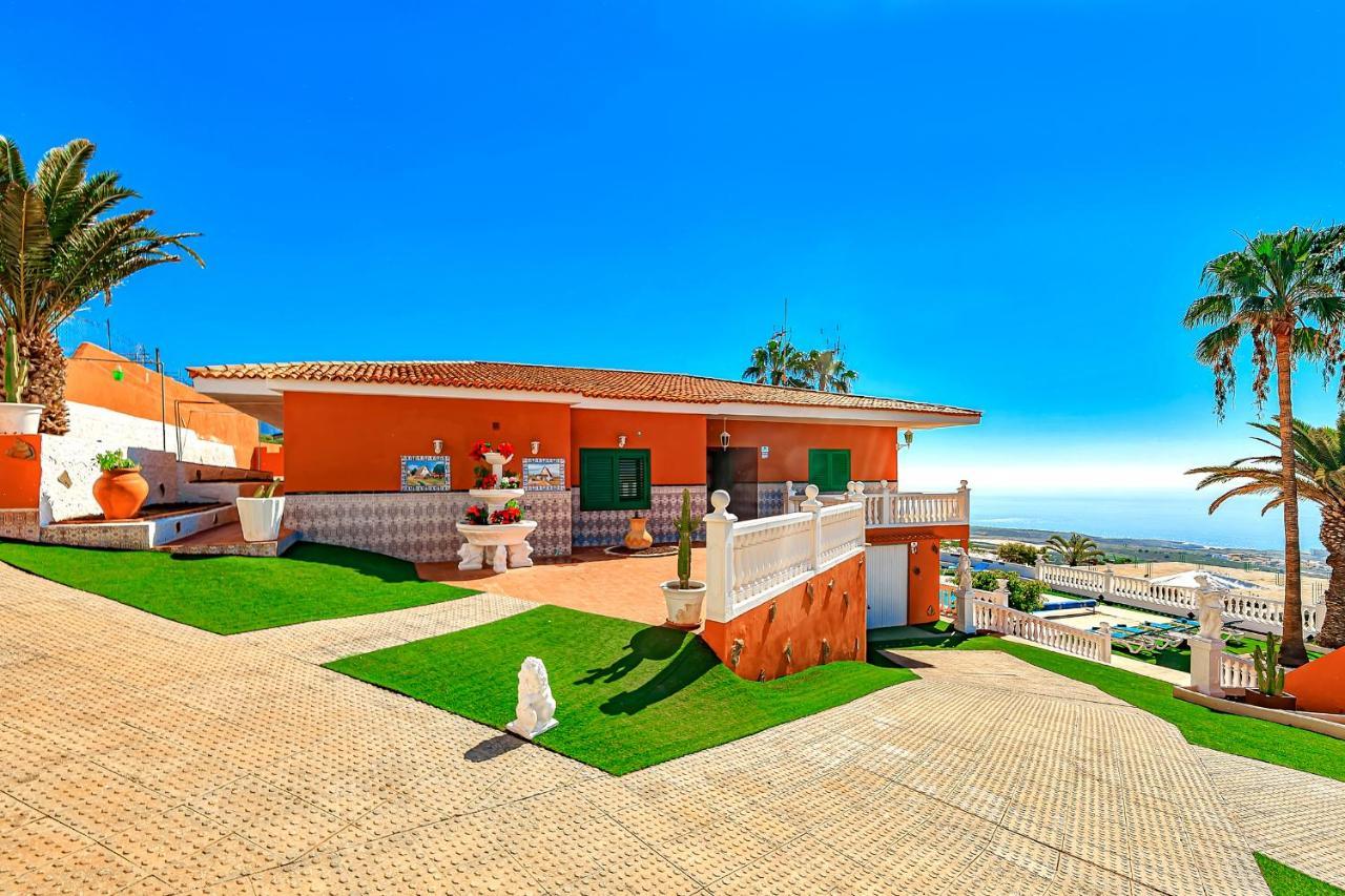 Villa Raquel con las vistas al mar Los Menores Exterior foto